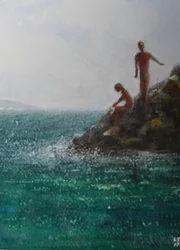 Two Figures in the Ricks